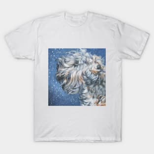 Soft-coated Wheaten Terrier Fine Art Painting T-Shirt